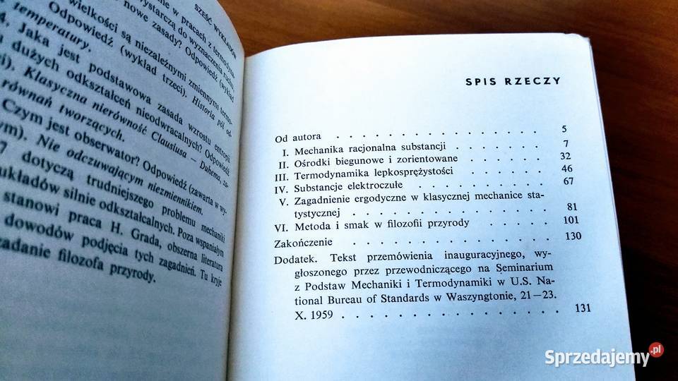 Sześć wykładów nowoczesnej filozofii przyrody C Gdańsk