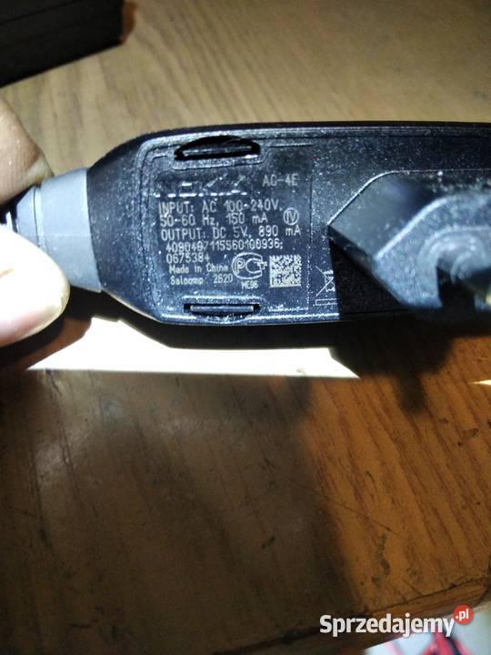 Ładowarka NOKIA cienki bolec Ostrów Mazowiecka sprzedam