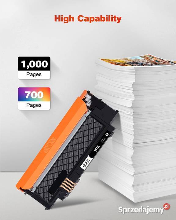 3x Toner 117A W2070 Black Yellow Cyan HP 150 178 śląskie Gaszowice