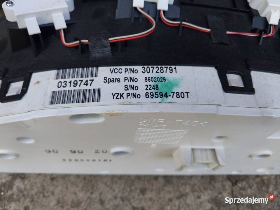 Zegary Licznik do Volvo V70 S60 XC70 XC90 lubelskie Zarzeka