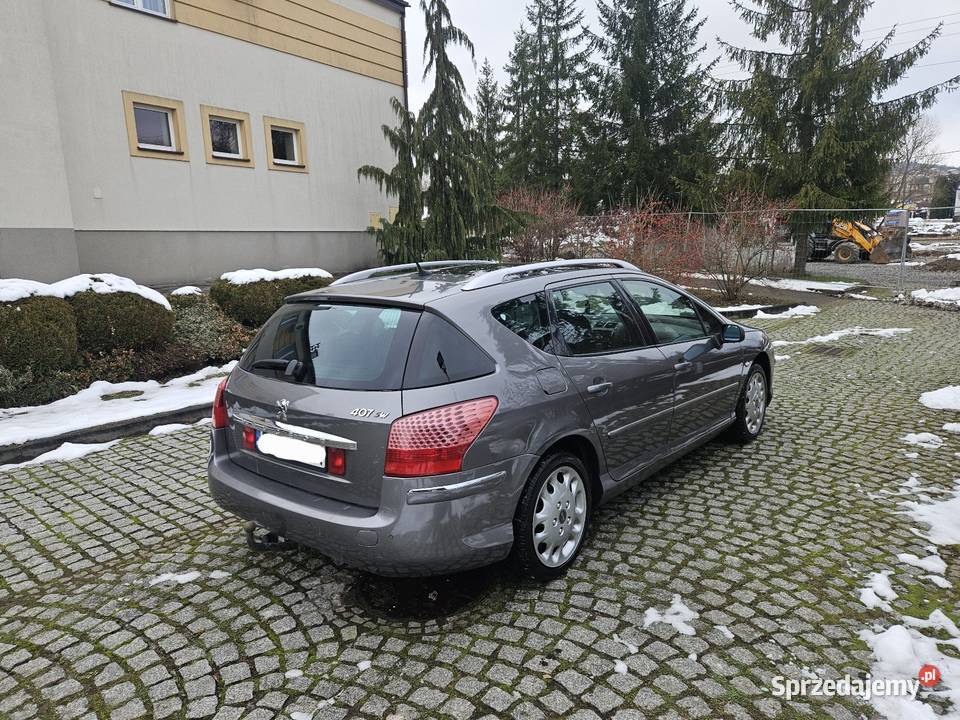 Peugeot 407SW 2009r 16Hdi Navi Panorama małopolskie