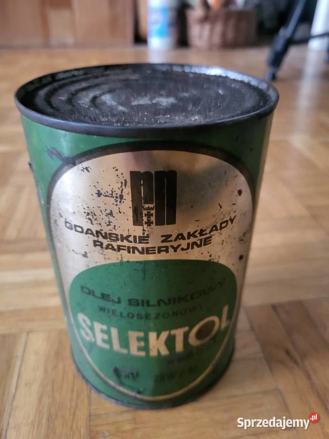 Selektol orginał NOWY z PRL Oleje silnikowe Warszawa