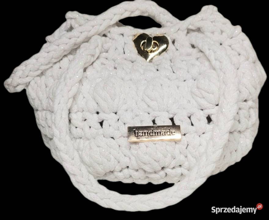 Torebka woreczek że sznurka bawełnianego