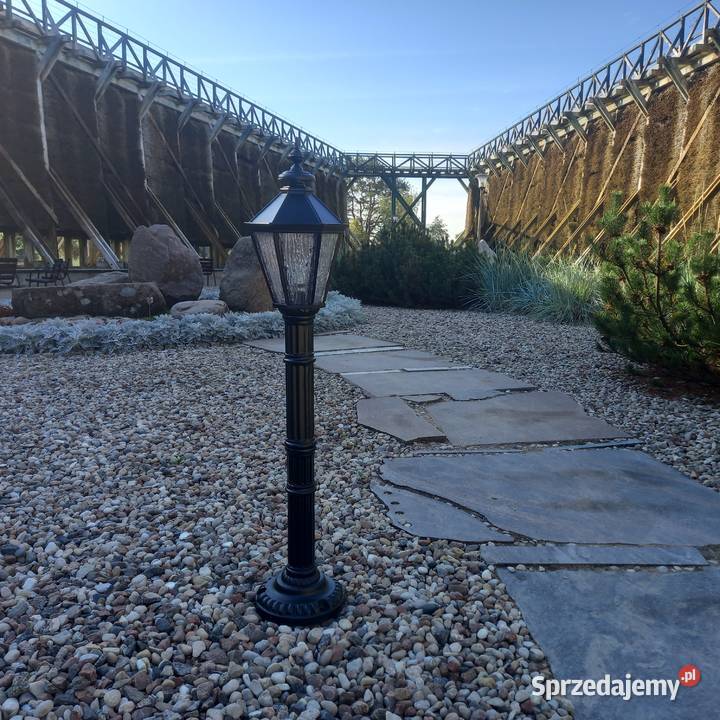 lampa ogrodowa zjawiskowa parkowa żeliwna h116 Gołdap