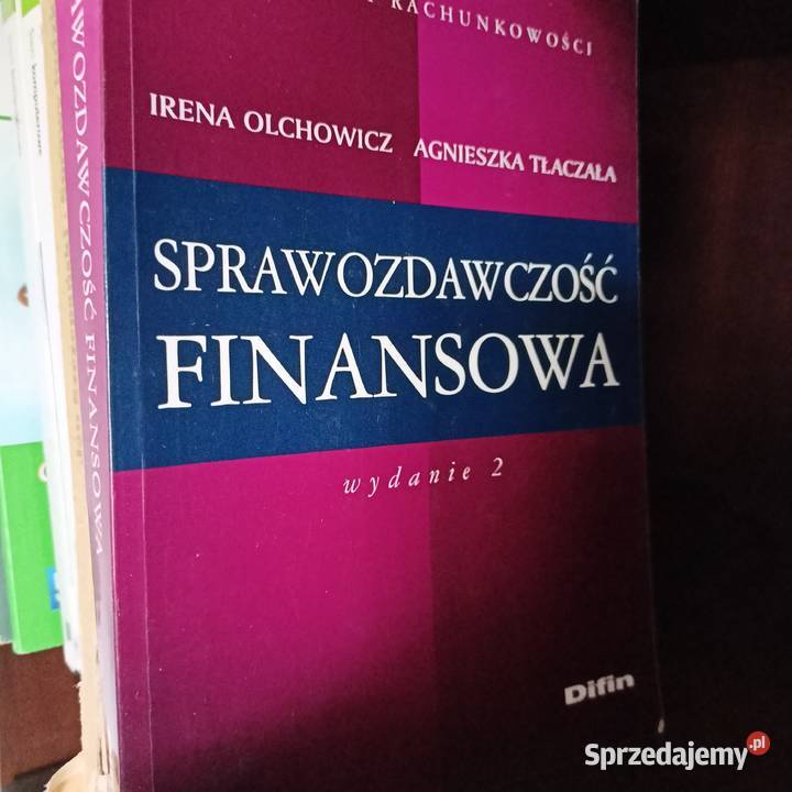 Sprawozdawczość finansowa najtaniej książki Warszawa