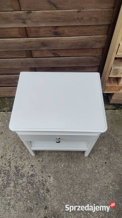 Szafka IKEA Tyssedal nocna biała Warszawa