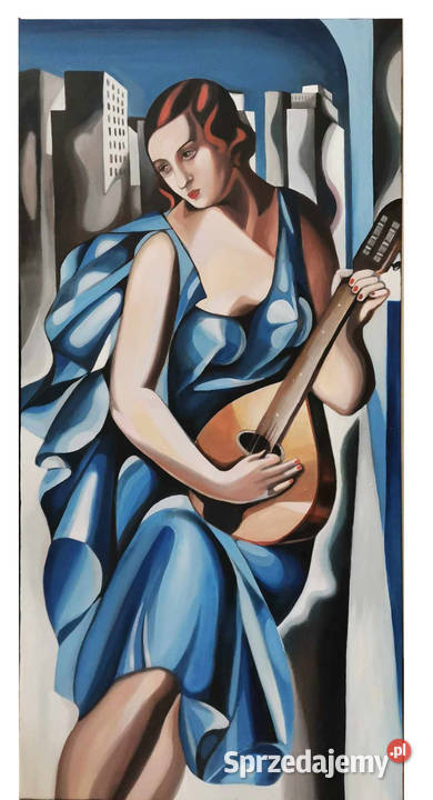 Sprzedam obraz Tamara Łempicka Kobieta z Warszawa sprzedam