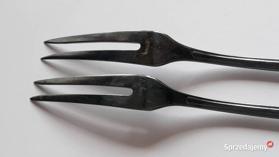 Posrebrzane widelce serwingowe do wędlin mięs 1 Dąbrowa Górnicza