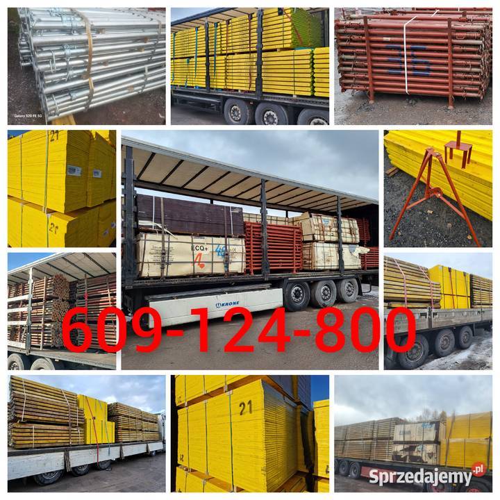 Sklejka topolowa Stemple budowlane podpory Starogard Gdański sprzedam