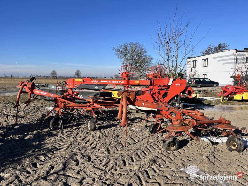 Przetrząsarka Kuhn gf 4000 m Przewracarka Kuhn Chwałkowo
