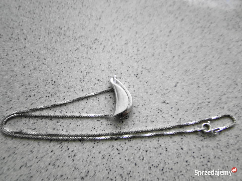 Ciekawy Uniseks naszyjnik srebro 925 Warszawa