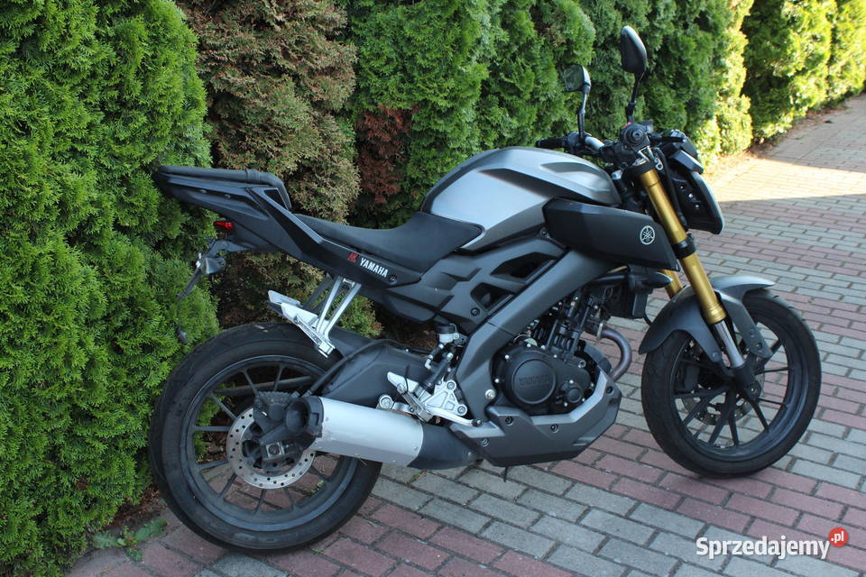 YAMAHA MT 125 2017 Raty na telefon zamiana dowóz Rok produkcji 2017 Yamaha Goleniów