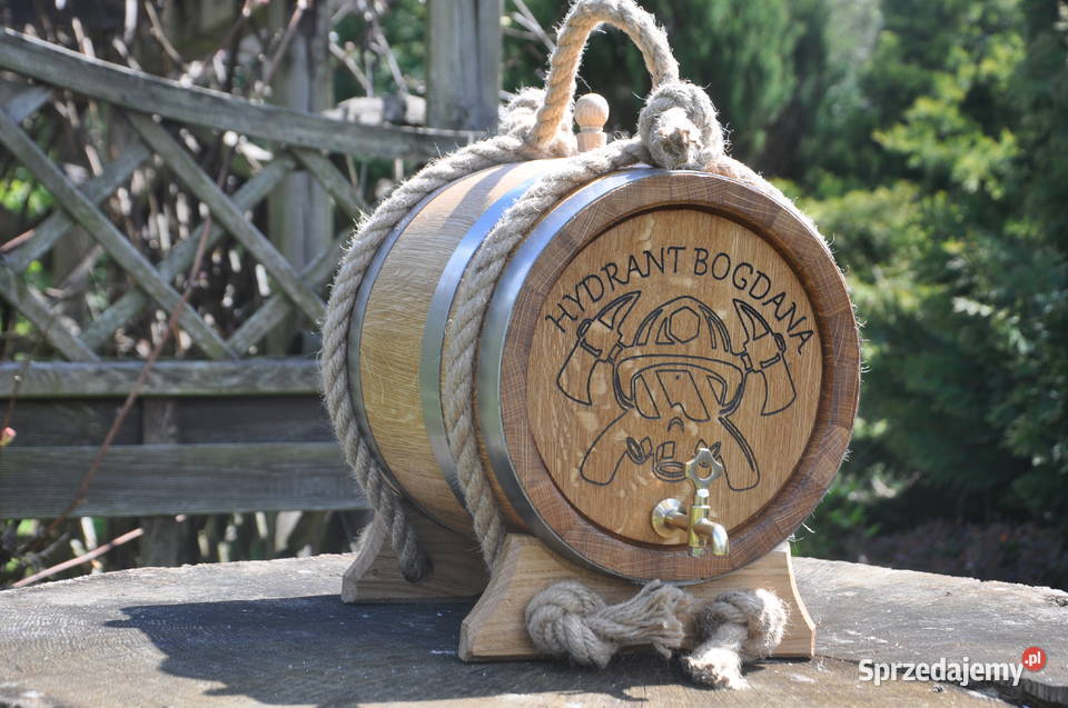 NOWA Beczka Dębowa 10L 100 szczelna Na prezent Pozostałe Szczecin sprzedam