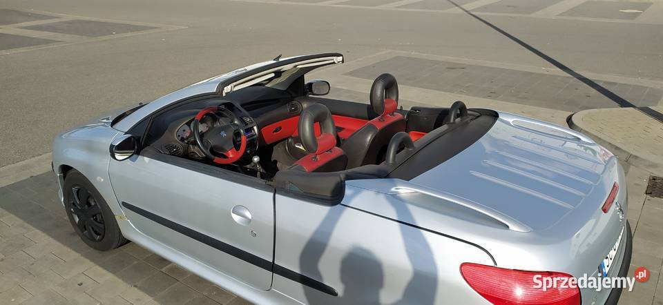Peugeot 206 CC uszkodzony Samochody osobowe Częstochowa sprzedam