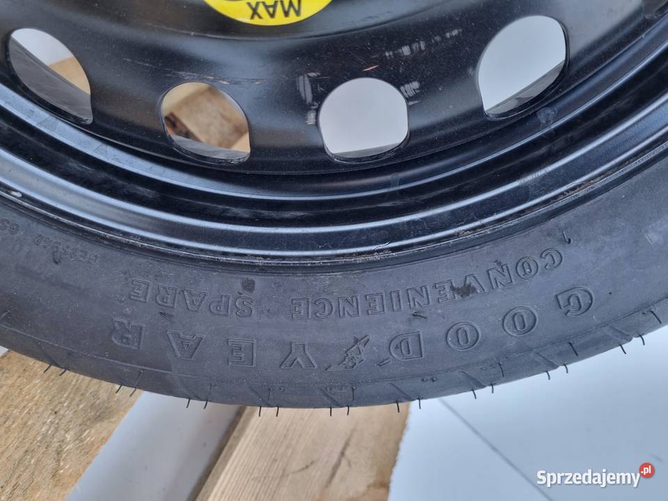 KOŁO DOJAZDOWE dojazdówka 12580 R17 5x112 lubelskie Chełm