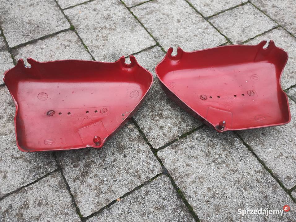 Yamaha XS 400 Pokrywy boczne osłony dekle