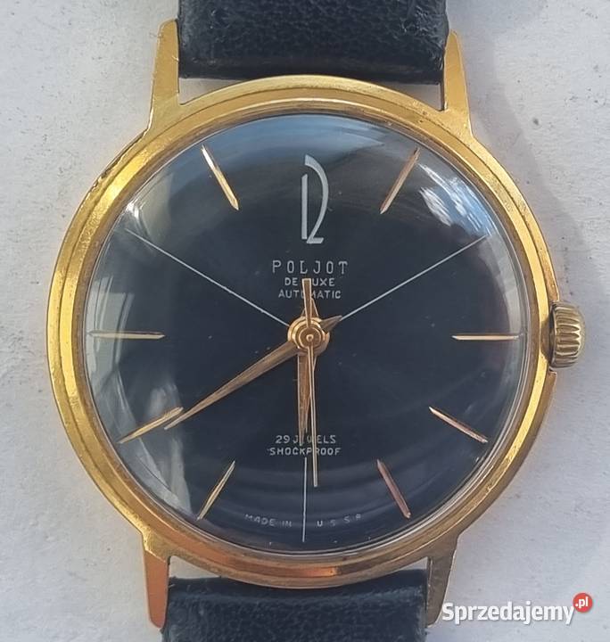 Zegarek Poljot DE LUXE AUTOMATIC 29 kamieni Łódź