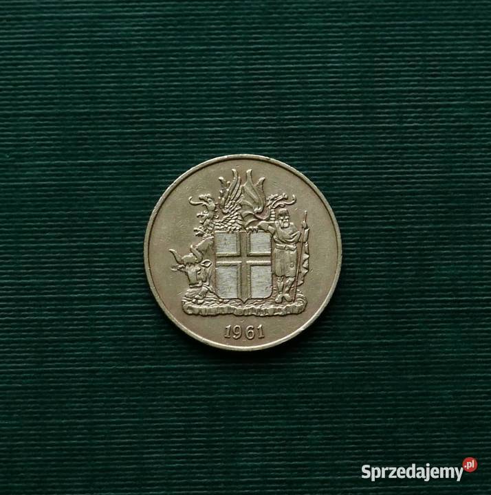 ISLANDIA 1 korona 1961r Gliwice sprzedam