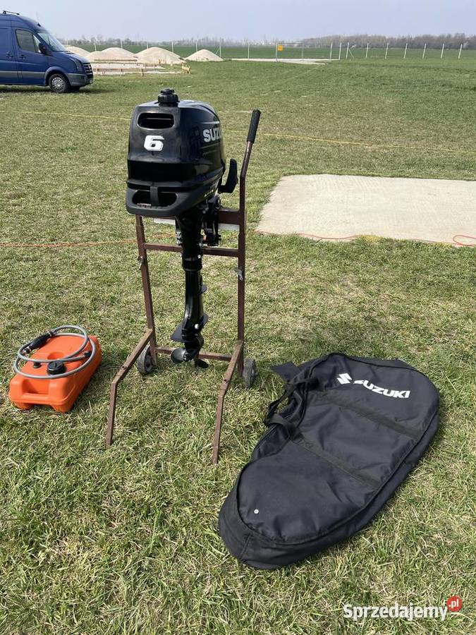 SUZUKI DF6AS Silnik zaburtowy 6 Brzeg