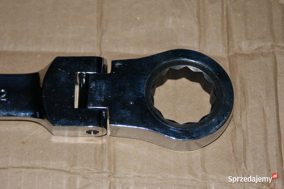 Klucz płasko oczkowy z grzechotką łamany z Pozostałe Ostrów Wielkopolski