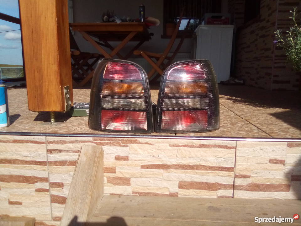 RARYTAS Lampy tylne dymione smoke Audi A4 B5