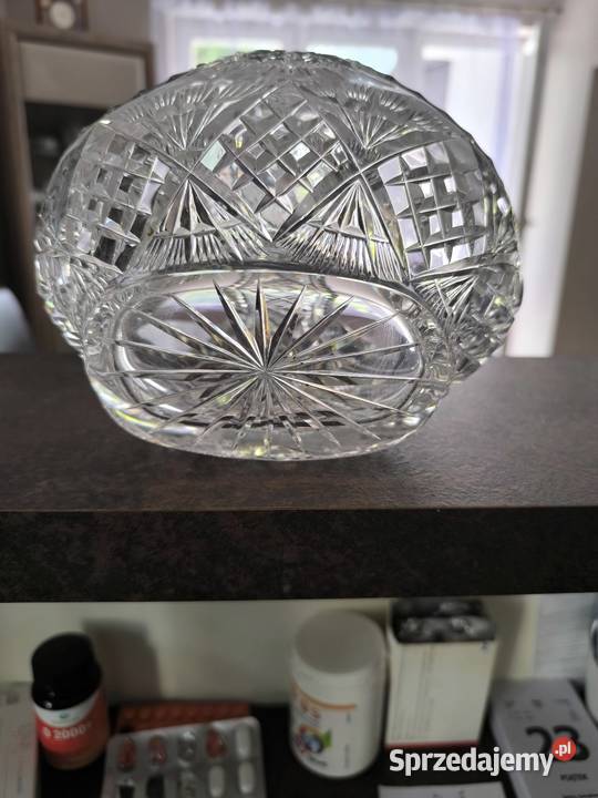 Koszyk kryształ PRL Porcelana i szkło Kłodzko sprzedam