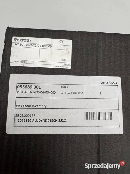 Rexroth R901239533 VT HACD 3 23 0 I 00 000 Warszawa