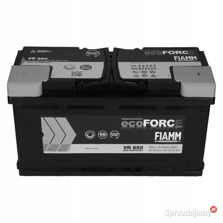 Akumulator 95AH Fiamm ECOFORCE AGM osobowe Gdańsk
