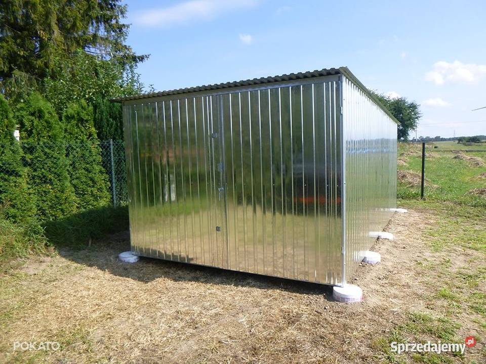 Garaż blaszany GARAŻE BLASZANE KRAJ SZYBKI śląskie Katowice sprzedam