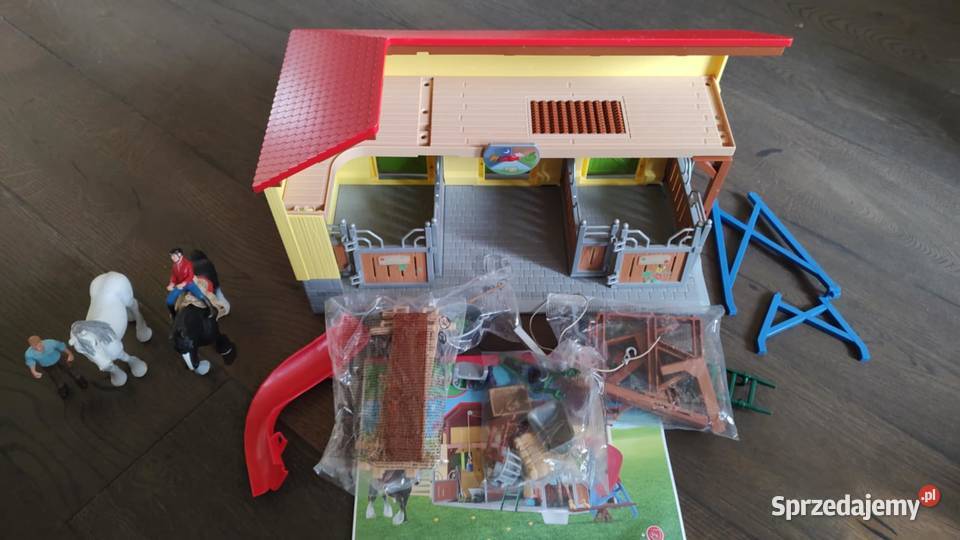 Zestaw SCHLEICH 42485 Końska stajnia wielkopolskie Książ Wielkopolski sprzedam