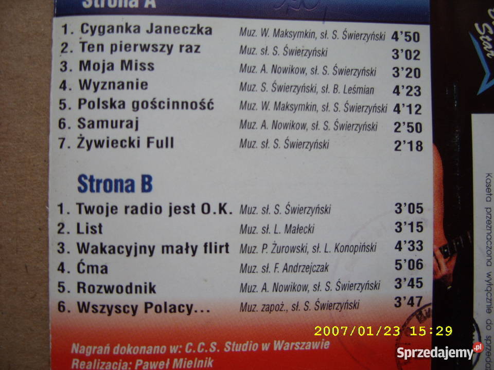Disco polo BAYER FULL3 KASETY Wołów