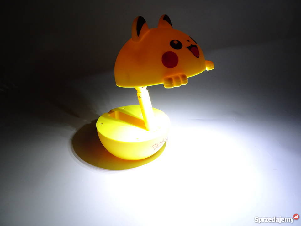 Lampka nocna Pokemon Pikachu LED Białystok sprzedam