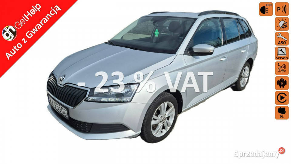 koda Fabia 10 TSI 95 Salon Serwis ASO FV23 29 nieuszkodzony pomorskie Gdańsk