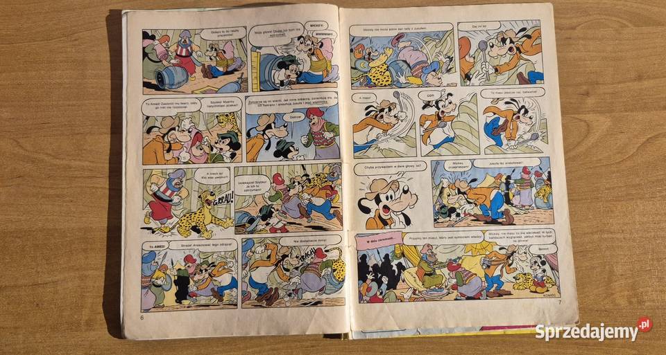 Disney komiksy Myszka Miki i Kaczor Donald 6 miękka Racibórz sprzedam