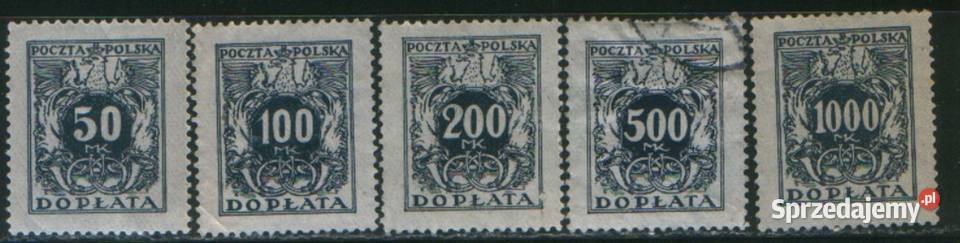 Zn PMW D Fi 45 7 8 kas 9 1923 Filatelistyka Gliwice