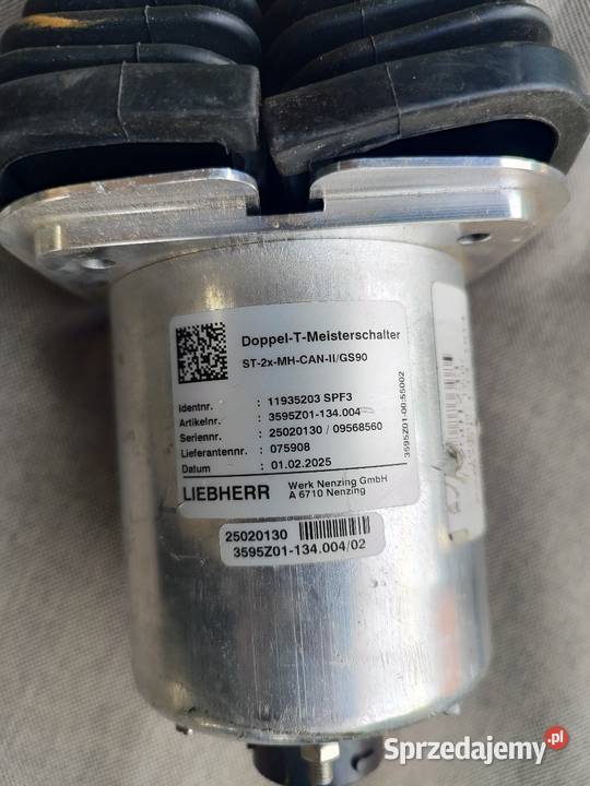 Dźwignia sterująca Joystick Liebherr LTM 1160 Warszawa
