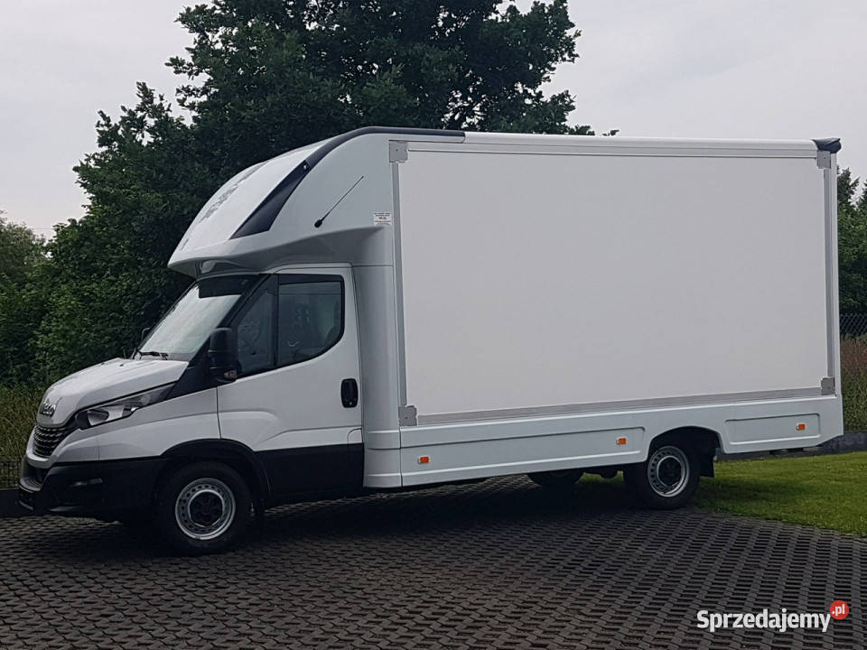 Iveco Daily KONTENER NISKOPODŁOGOWY 444x223x242 wielofunkcyjna kierownica śląskie Poręba