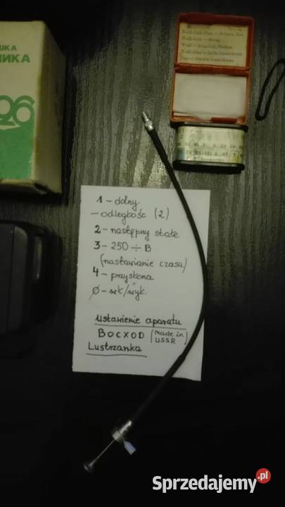 SprzedamUżywanyFotograficznyAparat BOCHOD i Grudziądz