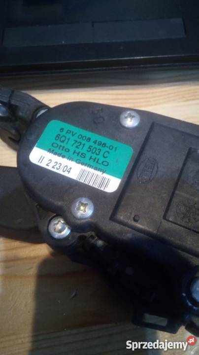 Potencjometr GAZU 6Q1721503C SCODA FABIA Margonin sprzedam