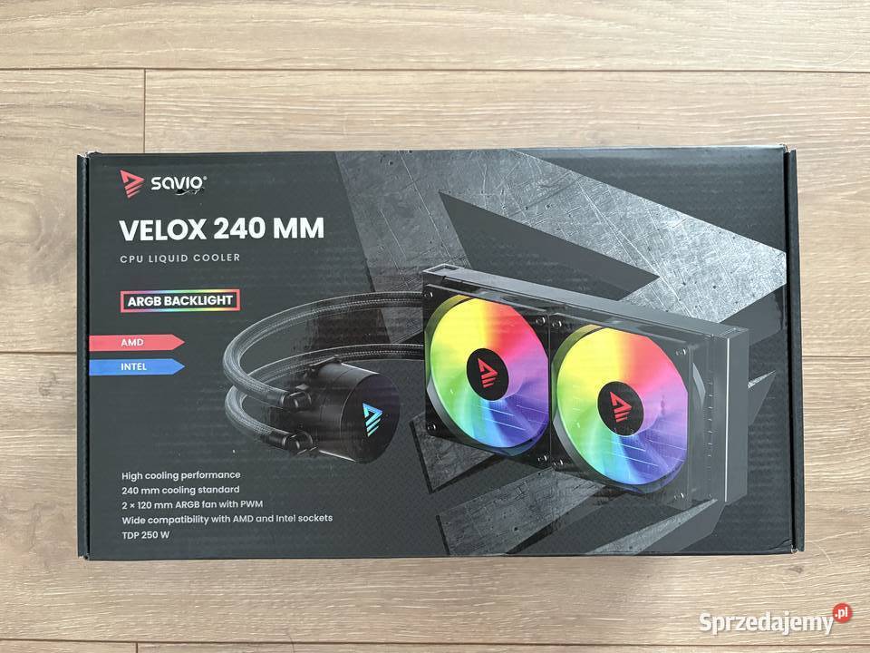Chłodzenie wodne Savio Velox 240mm z pomorskie