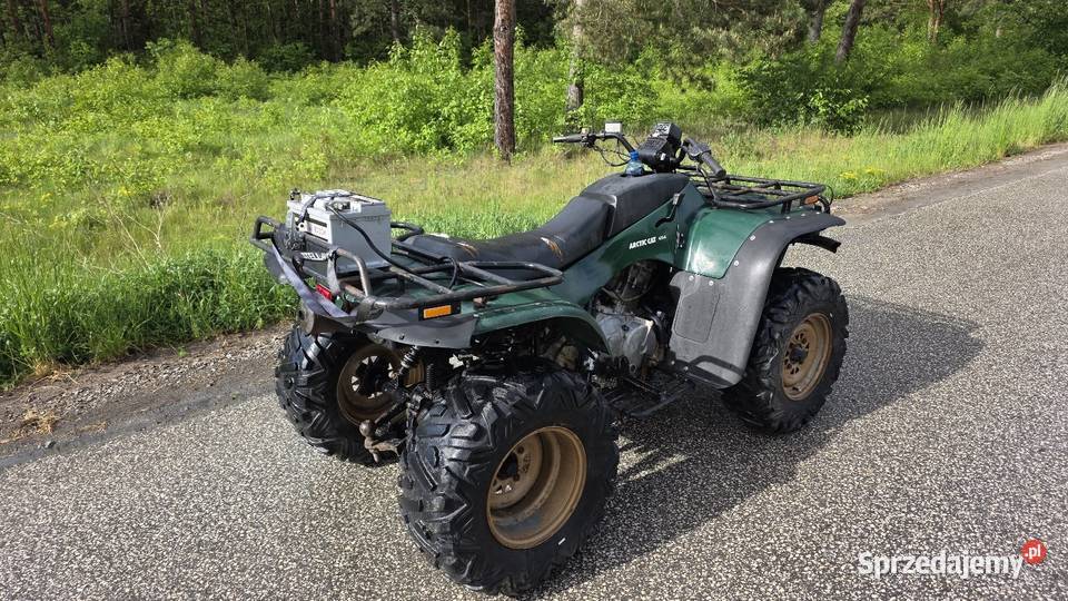 Quad 450 Artic Cat 4x4 hak wsteczny atv Arctic Cat Łążek