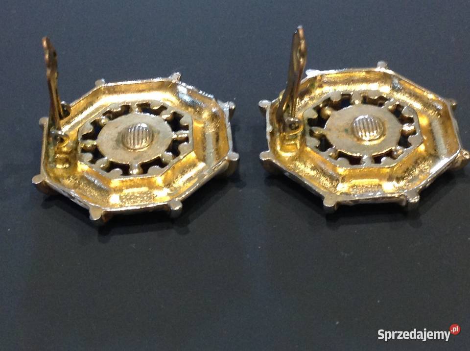 Vintage Klipsy do Uszu Damskie Christian Dior Nowa Sól
