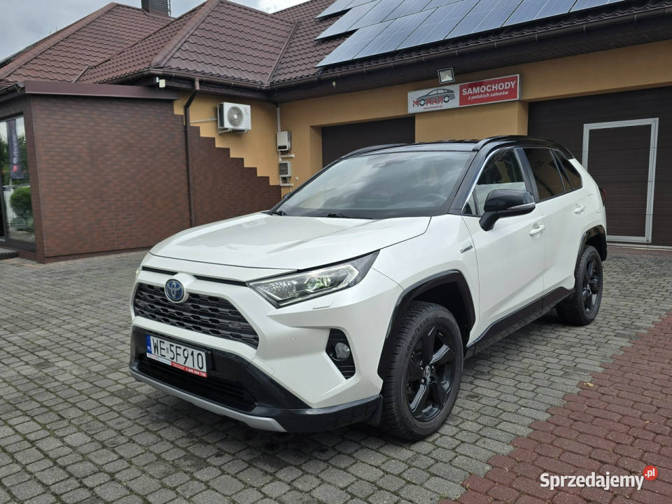 Toyota RAV4 SELECTION 25 HYBRID Biała Perła kurtyny powietrzne Włocławek