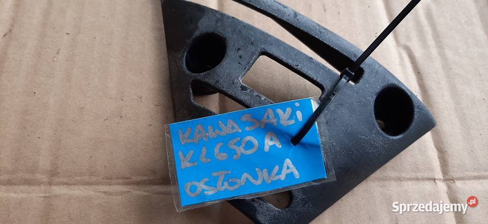 Kawasaki KLR 650 A osłonka uchwyt blaszka Mocowania i uchwyty mazowieckie