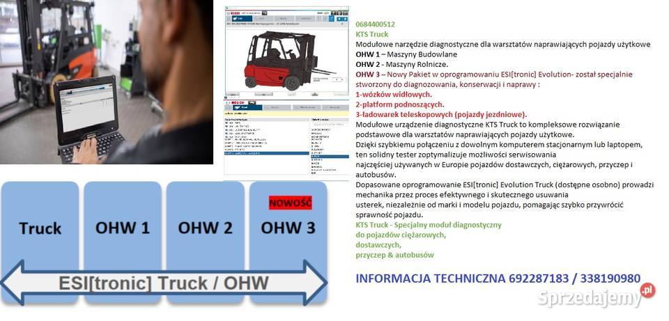 Kts Truck tester ciężarowe ohw1ohw2 rolnicze i śląskie Bielsko-Biała