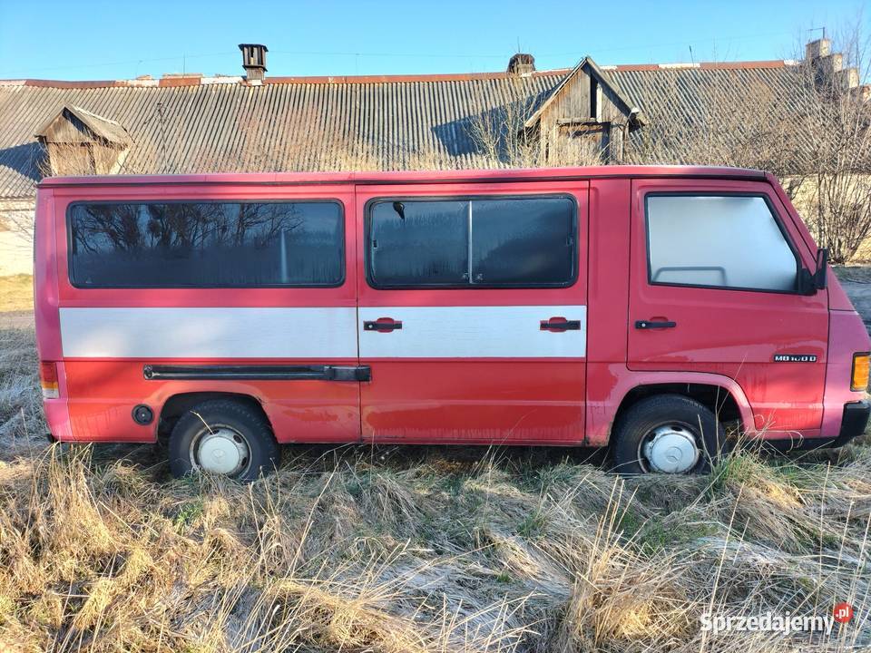 Mercedes Benz Mb 100 D na części czerwony dolnośląskie Syców