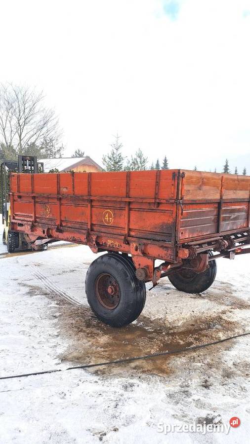Rozrzutnik obornika 4ton ruski oryginał okazja lubelskie Parczew