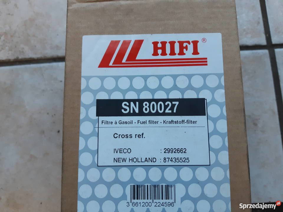 FILTR PALIWA SN 80027 HOLAND z filtrem cząstek paliwa Koronowo
