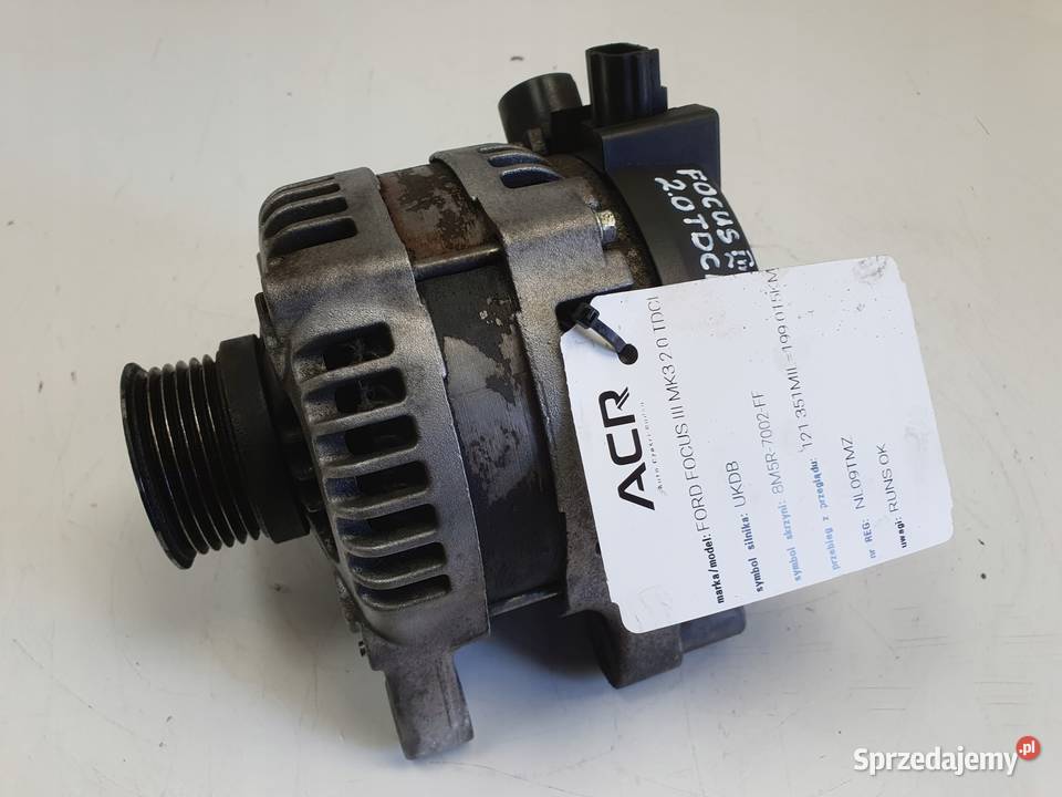 ALTERNATOR Ford Focus MK2 20 TDCI LRA02814 osobowe Chełm