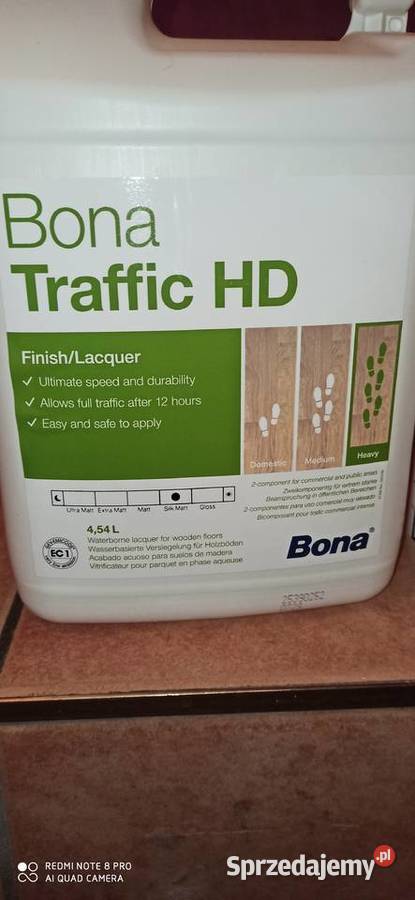 Bona Trafic HD lakier do parkietu śląskie Konary